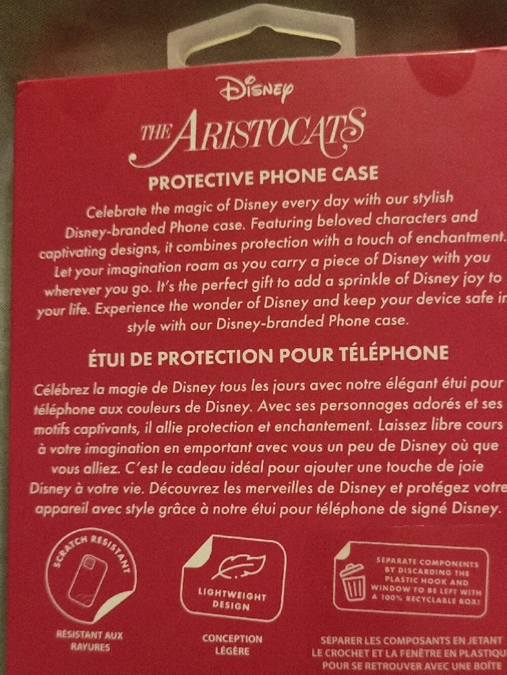 Disney The Aristocats Marie Clear Iphone  13 14 15 Phone Case with Pink Accents